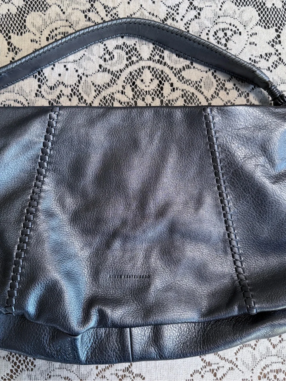 Aimee Kestenberg Black Leather Shoulder Bag